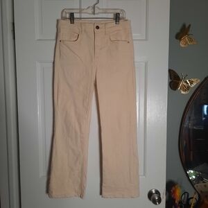 Zara Beige Boot Cut Women Jeans